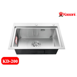 CHẬU RỬA INOX 1 HỘC KASSANI KD-200